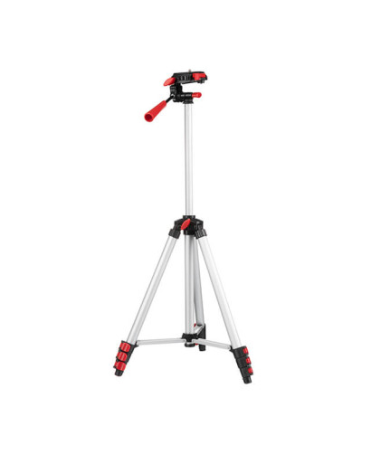 Штатив 1.3 м для лазерного рівня, 1/4" INTERTOOL MT-3053 Штатив 1.3 м для лазерного рівня, 1/4" INTERTOOL MT-3053