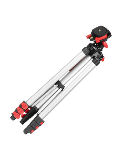 Штатив 1.3 м для лазерного рівня, 1/4" INTERTOOL MT-3053 Штатив 1.3 м для лазерного рівня, 1/4" INTERTOOL MT-3053