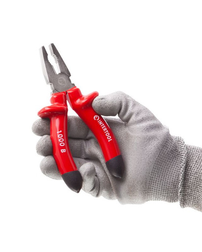 Плоскогубці 160мм, 1000 В INTERTOOL NT-0312