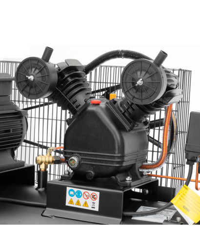 Компресор STORM, 100л, 3кВт, 380В, 10aтм, 500л/хв, 2 циліндри INTERTOOL PT-0013 Компресор STORM, 100л, 3кВт, 380В, 10aтм, 500л/хв, 2 циліндри INTERTOOL PT-0013