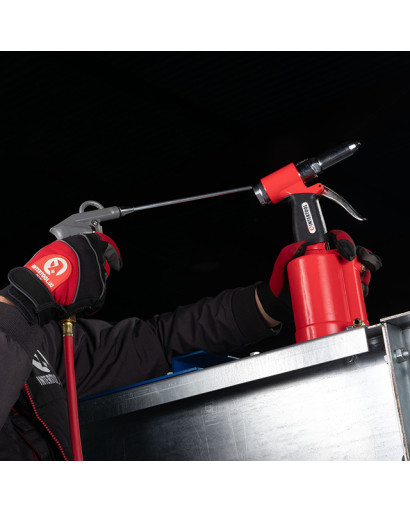 Пістолет продувний довгий 210 мм INTERTOOL PT-0801