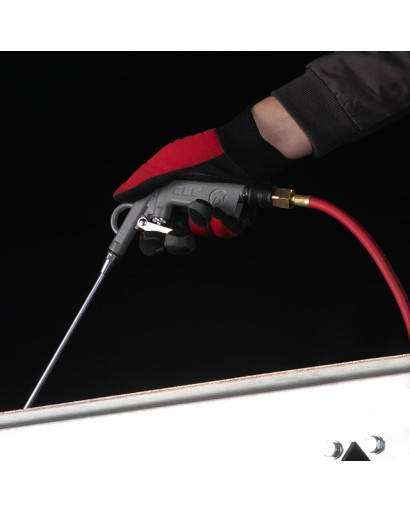 Пістолет продувний довгий 210 мм INTERTOOL PT-0801