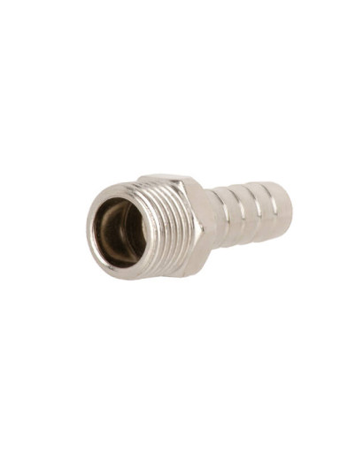 Перехідник із зовнішньою різьбою 1/2" на шланг 12мм INTERTOOL PT-1842 Перехідник із зовнішньою різьбою 1/2" на шланг 12мм INTERTOOL PT-1842