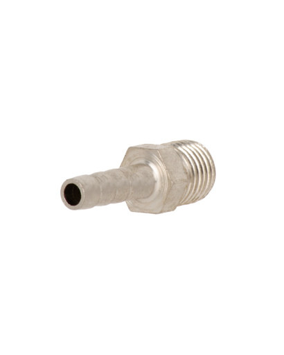 Перехідник із зовнішньою різьбою 1/4" на шланг 8мм INTERTOOL PT-1844 Перехідник із зовнішньою різьбою 1/4" на шланг 8мм INTERTOOL PT-1844