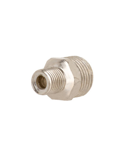 З'єднання різьбове із зовнішньою різьбою 1/4"*1/2" INTERTOOL PT-1861 З'єднання різьбове із зовнішньою різьбою 1/4"*1/2" INTERTOOL PT-1861
