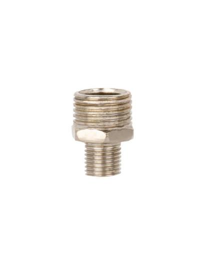 З'єднання різьбове із зовнішньою різьбою 1/4"*1/2" INTERTOOL PT-1861 З'єднання різьбове із зовнішньою різьбою 1/4"*1/2" INTERTOOL PT-1861