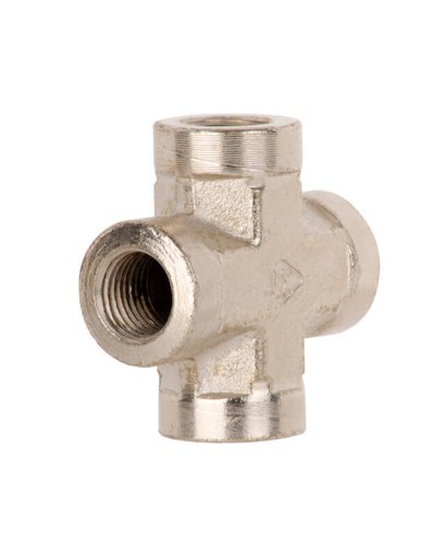 З'єднання хрестове зі внутрішньою різьбою 1/4" INTERTOOL PT-1864