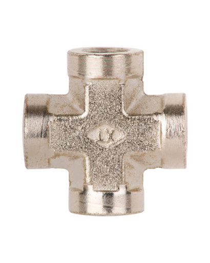 З'єднання хрестове зі внутрішньою різьбою 1/4" INTERTOOL PT-1864