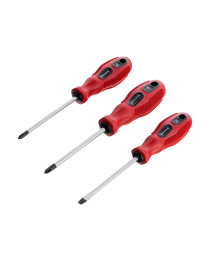 Набір викруток 3шт. (SL5*100, PH1*100, PH2*100) Cr-V, INTERTOOL VT-2004