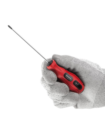 Викрутка хрестова PH0*100мм INTERTOOL VT-3132 Викрутка хрестова PH0*100мм INTERTOOL VT-3132