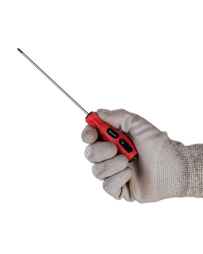 Викрутка хрестова PH0*125мм INTERTOOL VT-3133