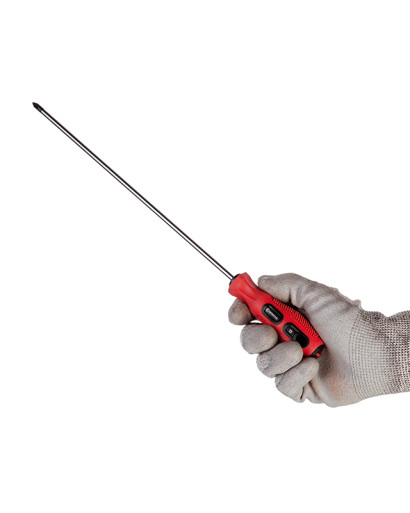 Викрутка хрестова PH1*250мм INTERTOOL VT-3141 Викрутка хрестова PH1*250мм INTERTOOL VT-3141