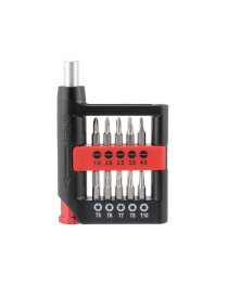Викрутка прецизійна з комплектом насадок 21од. INTERTOOL VT-3339