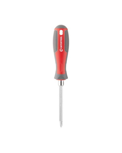 Викрутка двостороння 100мм PH2, SL6 INTERTOOL VT-3344 Викрутка двостороння 100мм PH2, SL6 INTERTOOL VT-3344