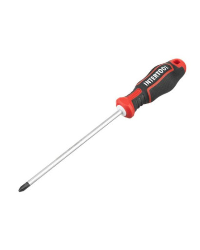 Викрутка PH2*150мм, S2, STORM INTERTOOL VT-3422 Викрутка PH2*150мм, S2, STORM INTERTOOL VT-3422