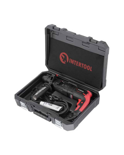 Перфоратор 1000Вт, 3,2Дж, 0-1300 об/хв, 0-5100 уд/хв INTERTOOL WT-0170 Перфоратор 1000Вт, 3,2Дж, 0-1300 об/хв, 0-5100 уд/хв INTERTOOL WT-0170
