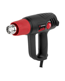 Фен технічний 2000 Вт, 2 режими, регулювання, 50-600 °C, 250-500 л/хв INTERTOOL WT-1020