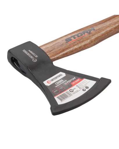 Сокира 800 г, карбонізована ручка, 48-57 HRC STORM INTERTOOL HT-0268