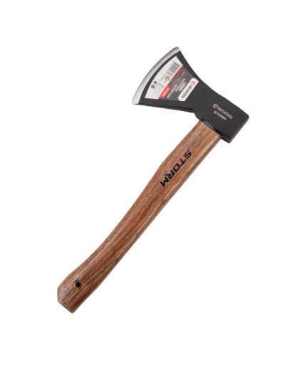 Сокира 800 г, карбонізована ручка, 48-57 HRC STORM INTERTOOL HT-0268