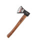 Сокира 1000 г, карбонізована ручка, 48-57 HRC STORM INTERTOOL HT-0269