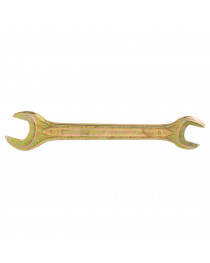 Ключ ріжковий 10×12мм жовтий цинк SIGMA (6025121)