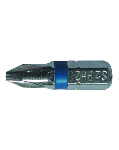 Набор бит Ph2x25мм 1/4" 10шт S2 Chrome (лента) SIGMA 